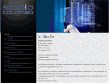 Tablet Screenshot of colombostudio.com